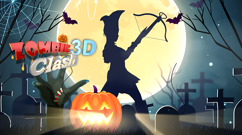 Zombie Clash 3D: Halloween